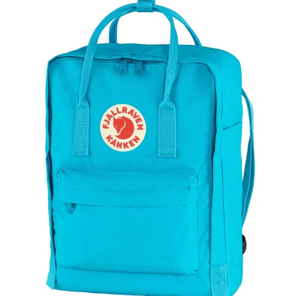Fjällräven turquoise blue Kanken unisex backpack NWT - Picture 1 of 9
